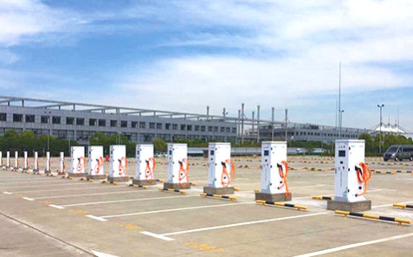 上海浦东国际机场充电站