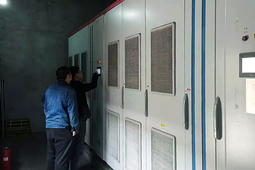 晋南钢铁高压动态补偿项目