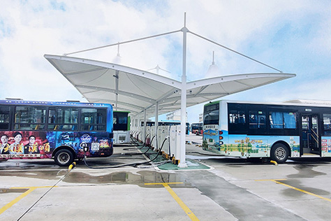 襄阳公交洪山头充电站