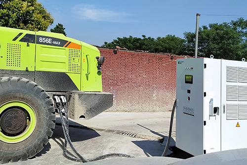 柳工电动工程机械充电项目