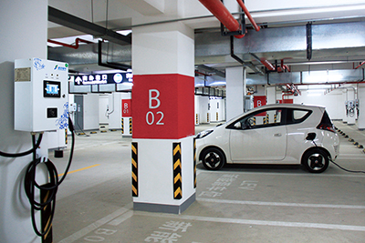 招商地产上海花园城充电项目