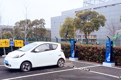 上海虹桥国际机场停车场充电站项目