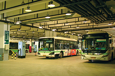 上交投真南路公交停车场充电站项目